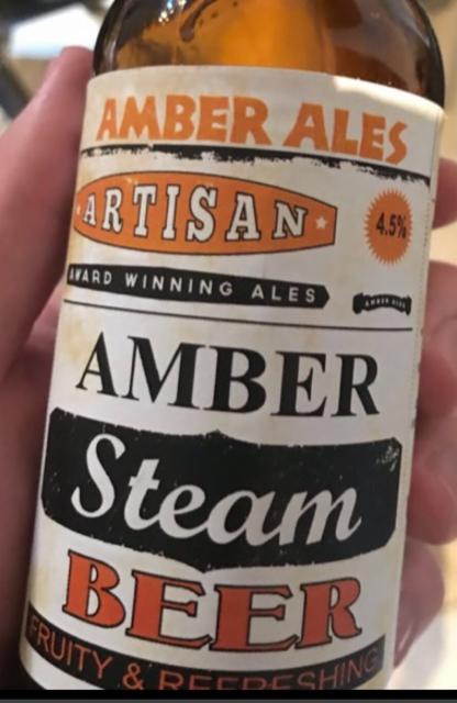 Amber Steam Beer 4.5%, Amber Ales, England