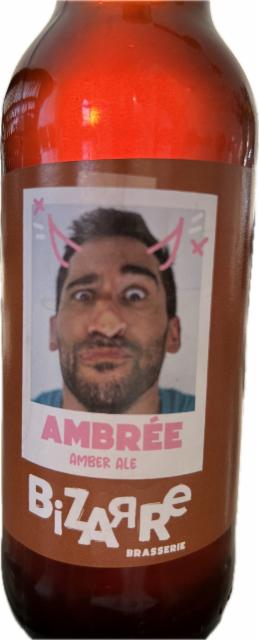 Bizarre Ambrée 5.2%, Brasserie Bizarre, France