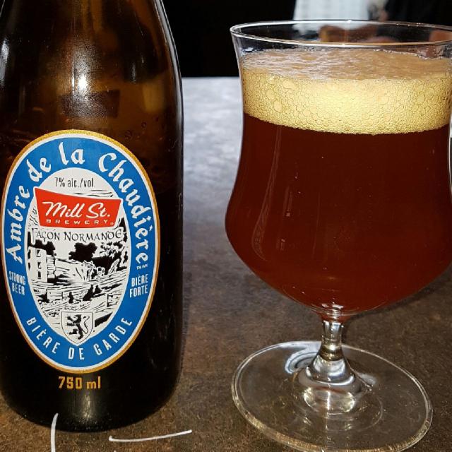 Ambre de la chaudiere 7.0%, Mill Street Brewery (AB InBev), Canada