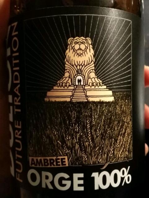 Ambrée 100% Orge / Orge #1 5.0%, Brasserie Dulion, France