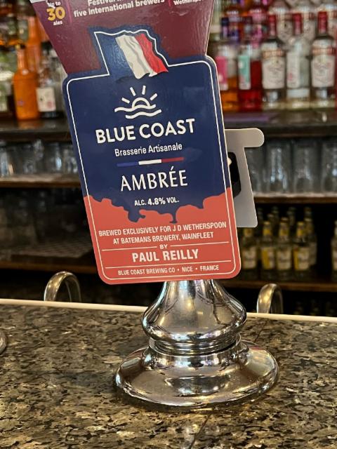 Blue Coast Ambrée 4.8%, Blue Coast Brewing Company, France