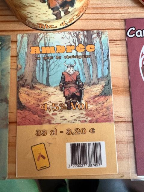 Ambrée 4.5%, Bee King, France