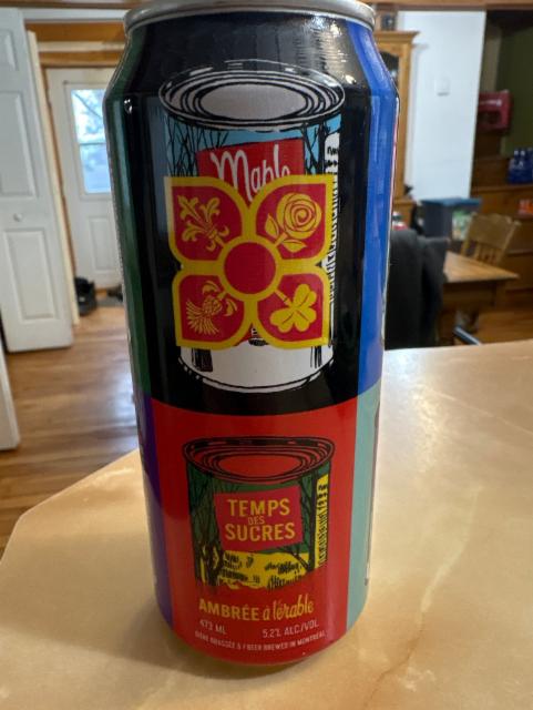 Ambrée à l'érable, Microbrasserie 4 Origines