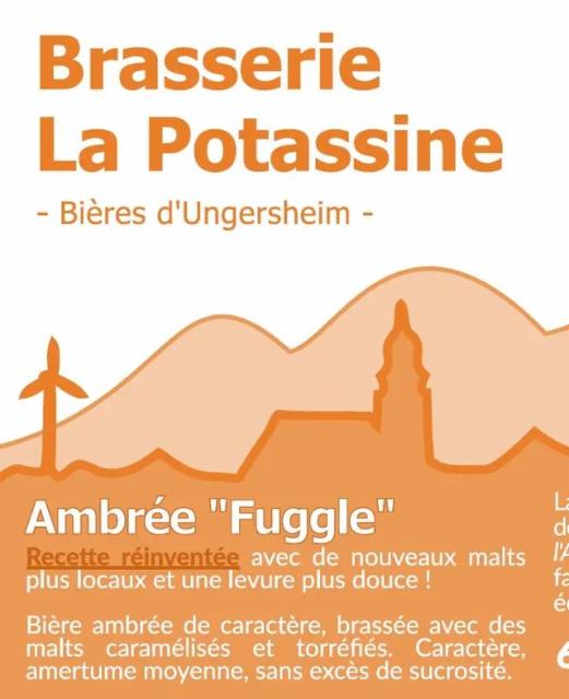 Ambrée Fuggle 6.0%, La Potassine, France