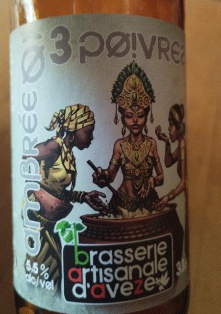 Ambree o 3 poivres, Brasserie Artisanale D'Avèze