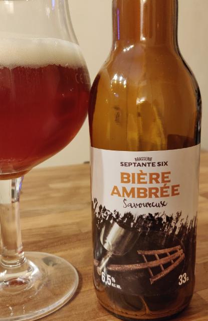 76 Ambrée Savoureuse 6.5%, Brasserie Septante Six, France