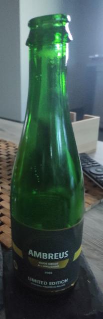 ambreus oude geuse a l'ancienne limited edition 6.7%, Gueuze stekerij-de oude cam, Belgium
