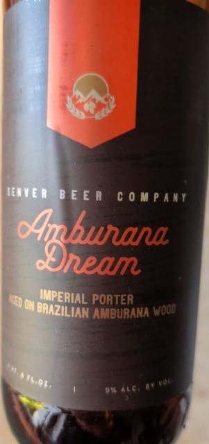 Amburana dream, Denver Beer Company