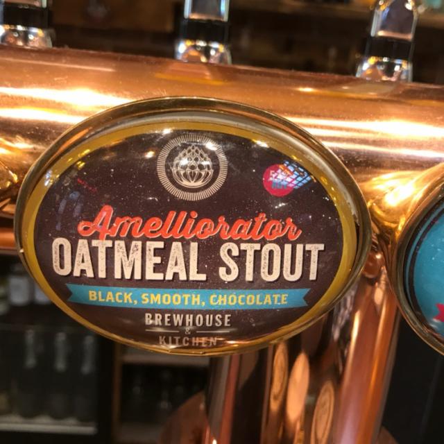 Amellioratatos Oatmeal Stout 5.4%, Brewhouse & Kitchen, England