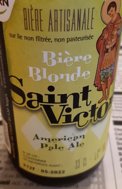 Américain pâle ale 5.6%, Saint victor, France