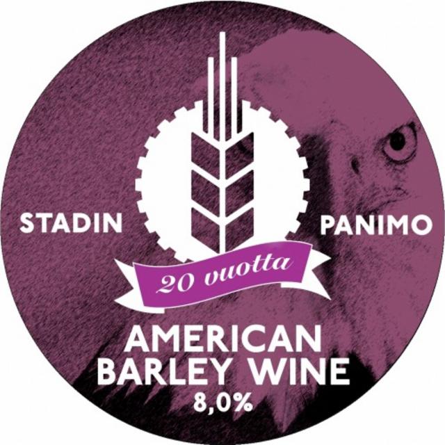 American Barley Wine 8.0%, Stadin Panimo, Finland