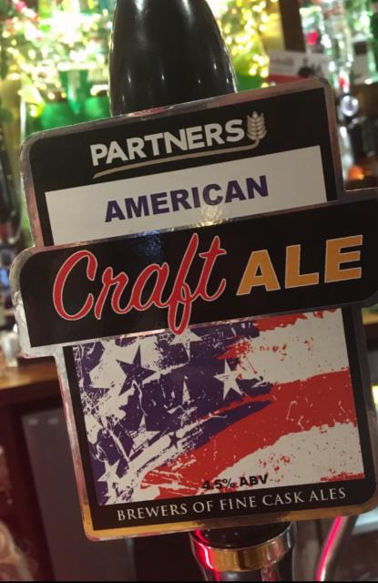 American Craft Ale 4.5%, Partners, England