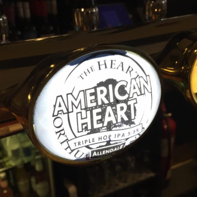 American Heart 5.5%, Allendale Brewery, England