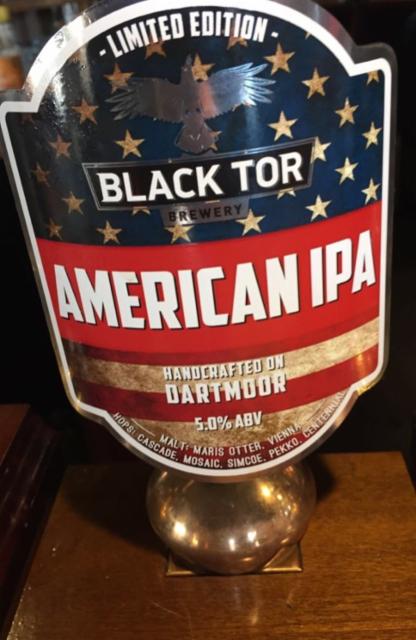 American IPA 5.0%, Black Tor Brewery, England