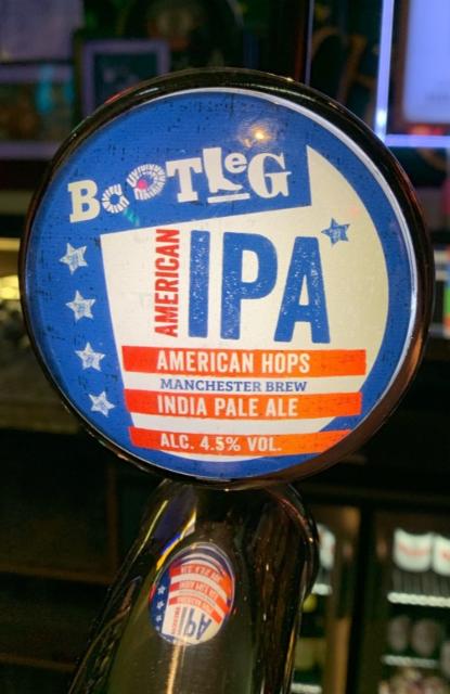 American IPA 4.5%, Bootleg Brewing, England