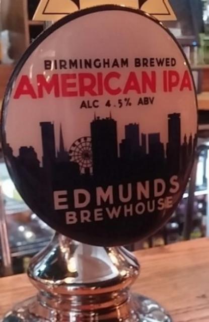 American IPA 4.5%, Edmunds Brewhouse, England