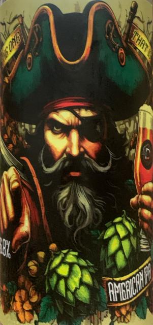 American IPA 6.8%, Dan's Brewing Co, Brazil