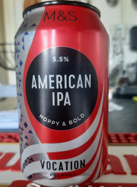 American IPA 5.5%, Vocation Brewery, England