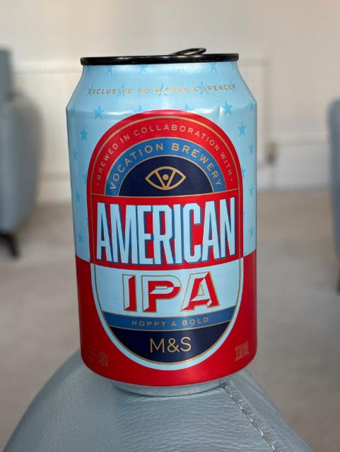American ipa 5.5%, Vocation Brewery, England