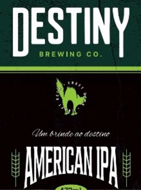 American IPA 6.5%, Destiny Brewing Co., Brazil