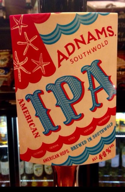 Adnams American IPA 4.8%, Adnams, England