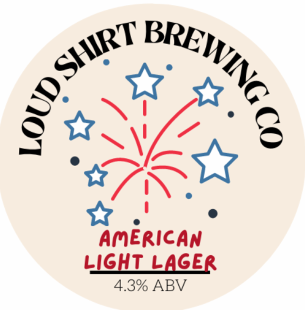 American Light Lager, Loud Shirt Brewing Co.