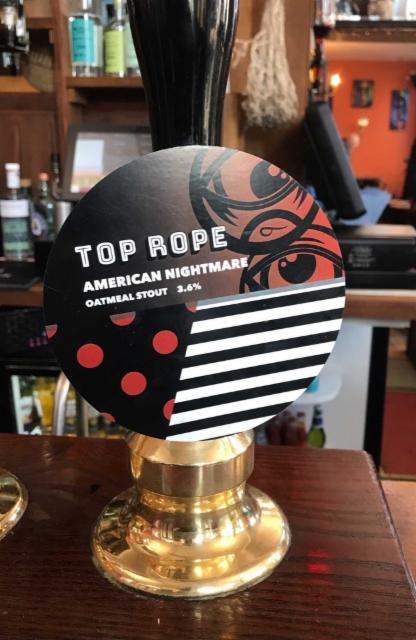 American Nightmare 3.6%, Top Rope Brewing, England