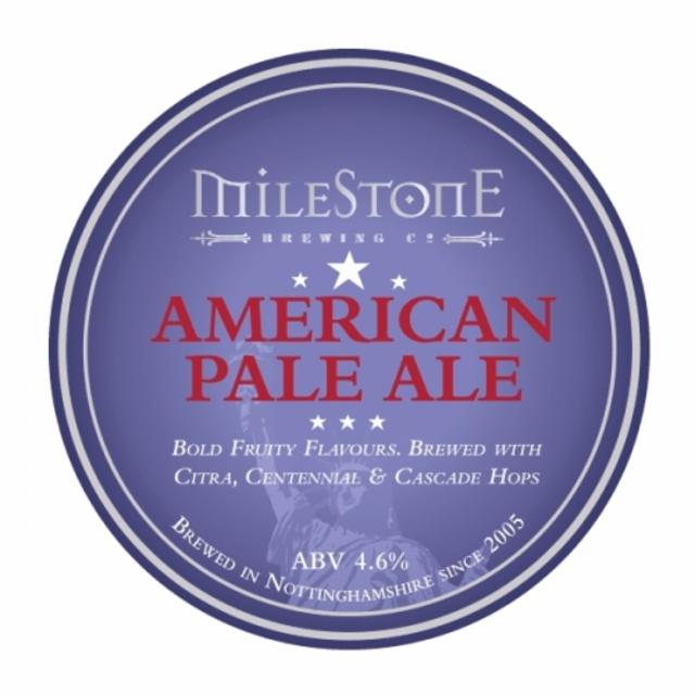 American Pale Ale 4.6%, Milestone Brewery, England