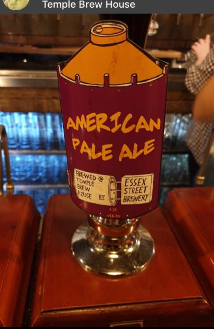 Temple Brew American Pale Ale 4.3%, Temple Brew House (Essex Street Brewery), England