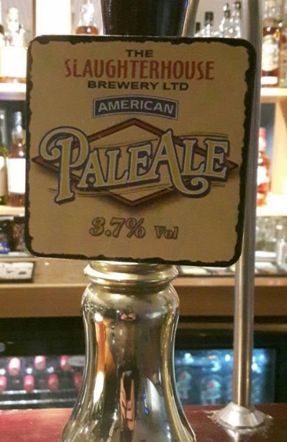 The Slaughterhouse American Pale Ale 3.7%, The Slaughterhouse Brewery, England