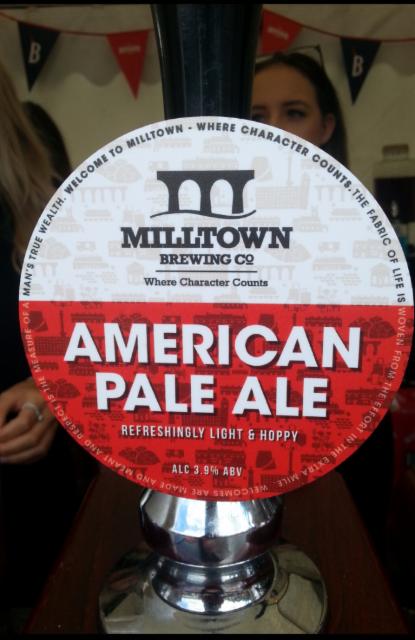 Milltown American Pale Ale 3.9%, Milltown Brewing, England