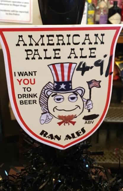 Ran Ales American Pale Ale 4.9%, Ran Ales, England