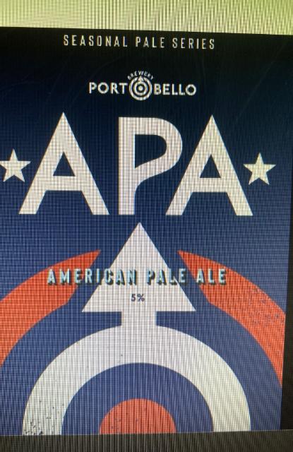 American Pale Ale 5.0%, Portobello Brewing, England