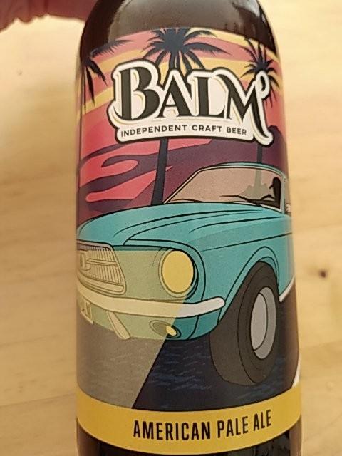 Balm' American Pale Ale 5.0%, Microbrasserie Balm', France