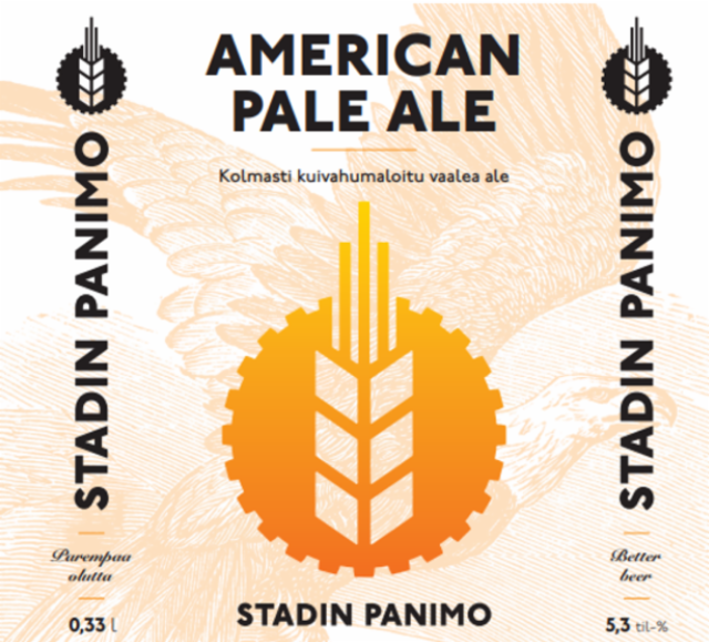 Stadin American Pale Ale 5.3%, Stadin Panimo
