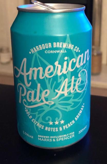 Harbour American Pale Ale 5.5%, Harbour Brewing Company, England