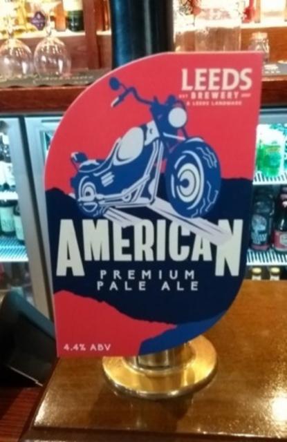 American Premium Pale Ale 4.4%, The Leeds Brewery, England