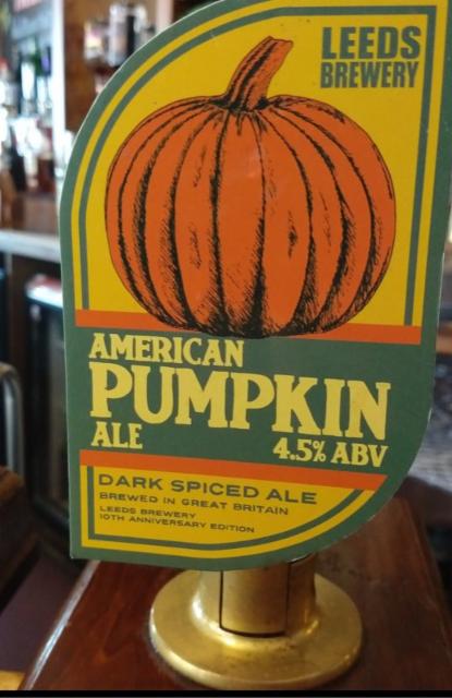 American Pumpkin 4.5%, The Leeds Brewery, England