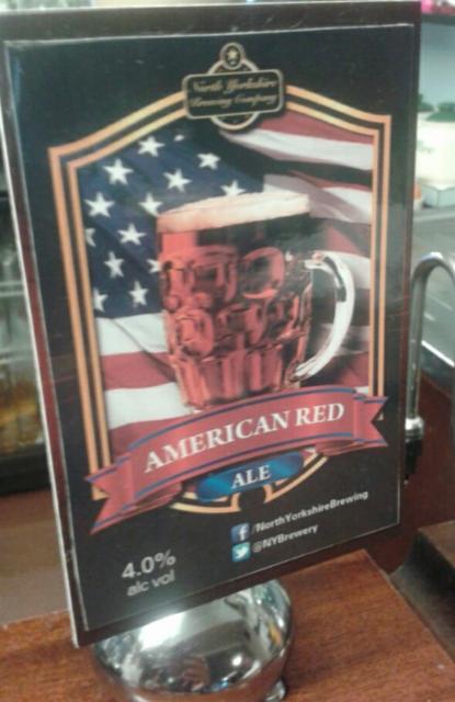 American Red Ale 4.0%, North Yorkshire Brewing Company, England