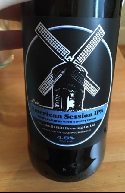 American Session IPA 4.5%, Windmill Hill Brewing Co. Ltd, England