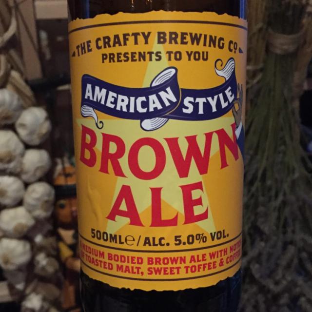 American Style Brown Ale 5.0%, The Crafty Brewing Co, England