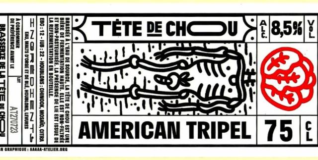 Tête De Chou American Tripel, Brasserie De La Tête De Chou