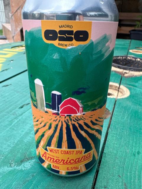 Americana 6.5%, Oso Brew Co., Spain