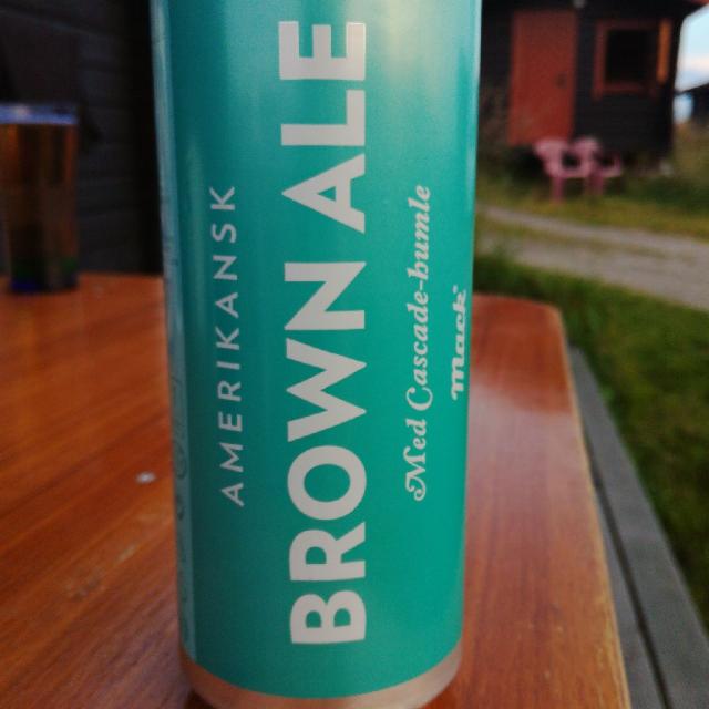 Amerikansk Brown Ale 4.5%, Macks Ølbryggeri, Norway