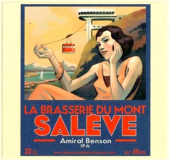 Amiral Benson IPA Enigma 6.0%, Brasserie Du Mont Salève, France