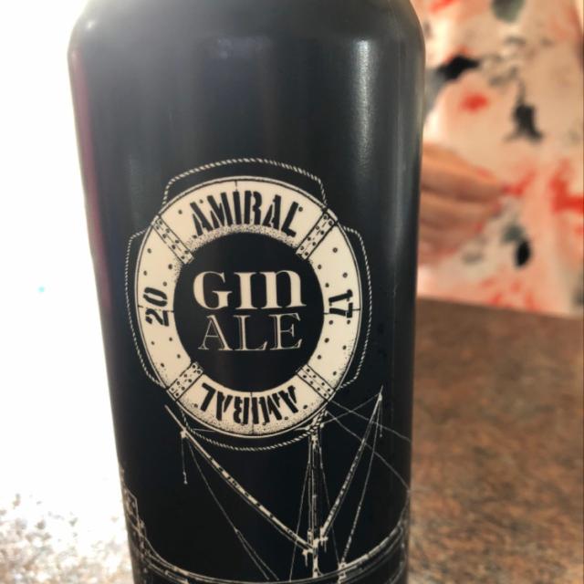 Amiral Gin Ale 6.9%, Brasserie Amiral, Canada