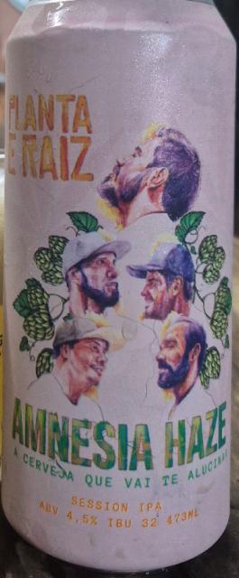 Amnesia Haze 4.5%, Smoked Brew, Brazil