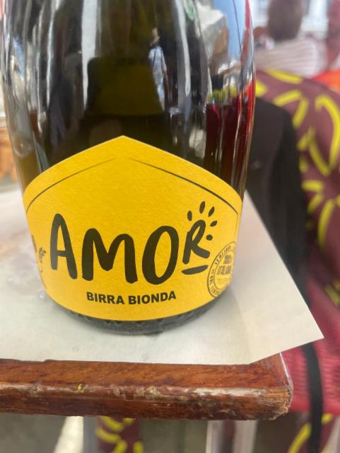 Amor Birra Bionda 4.8%, Alajmo, Italy
