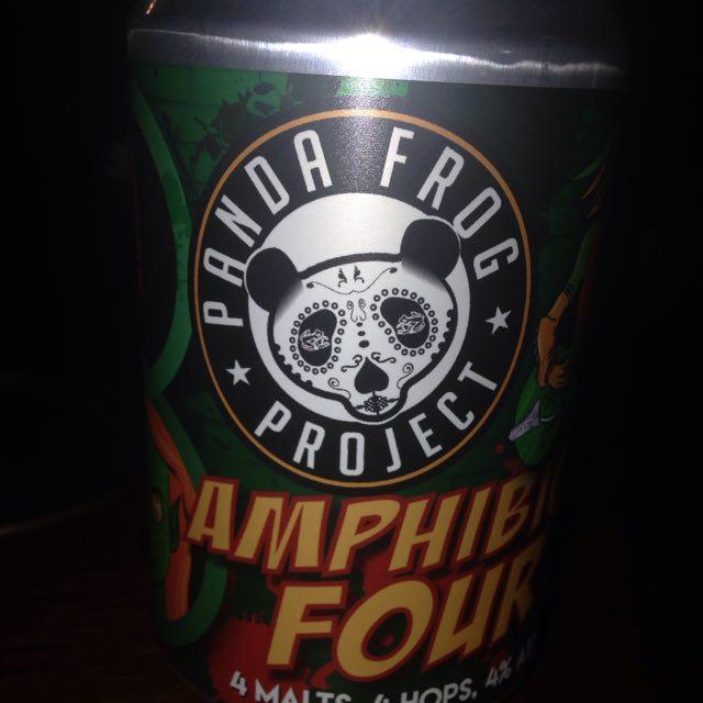 Panda Frog Amphibious Four 4.0%, MordueBrewery, England