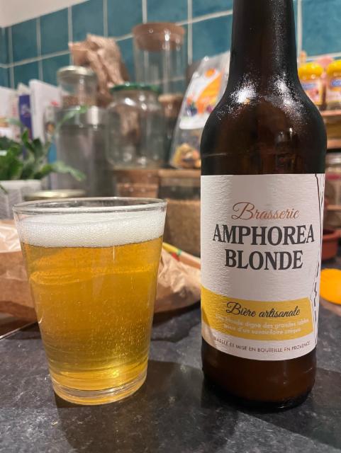 Amphorea Blonde 5.0%, Brasserie Amphorea, France